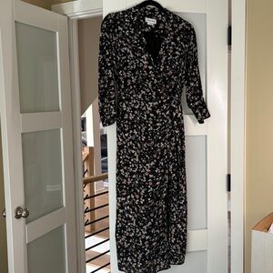 Calvin Klein Floral Wrap Dress